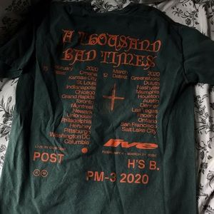 Post Malone Concert Tee
